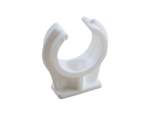 Oracstar Pipe Clips 15mm White 8 Pk PPS21