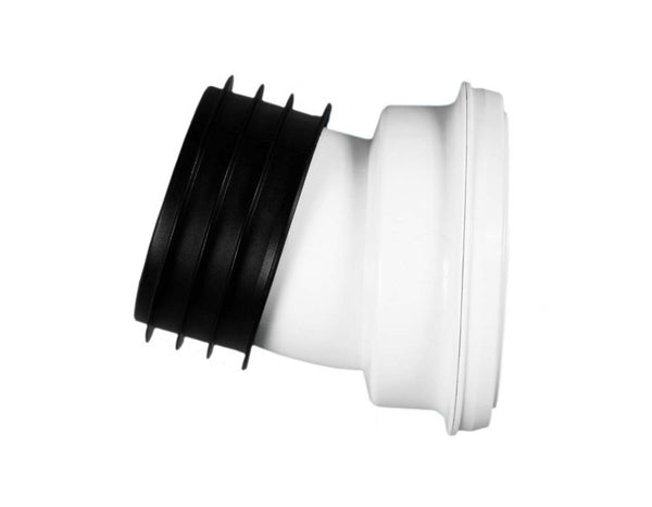 Polypipe Kwickfit Pan Connector 110mm 104º  White PPS64