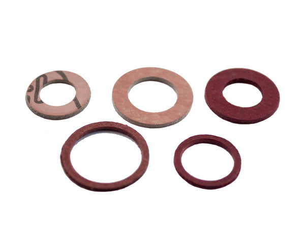 Oracstar Fibre Washers Assorted Sizes Brown 6 Pk PPW156