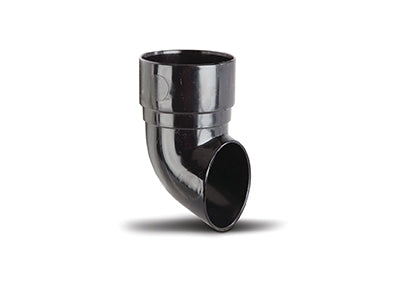 Polypipe Round 50mm Downpipe Shoe Black RW328-B