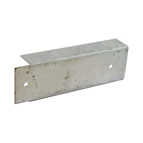 Timco Gravel Board Clip - Galvanised 150 x 25 x 30mm
