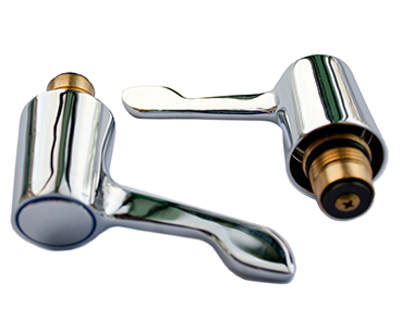 Oracstar Tap Top Lever 1/2inch Chrome Finish 2 Pk TC51