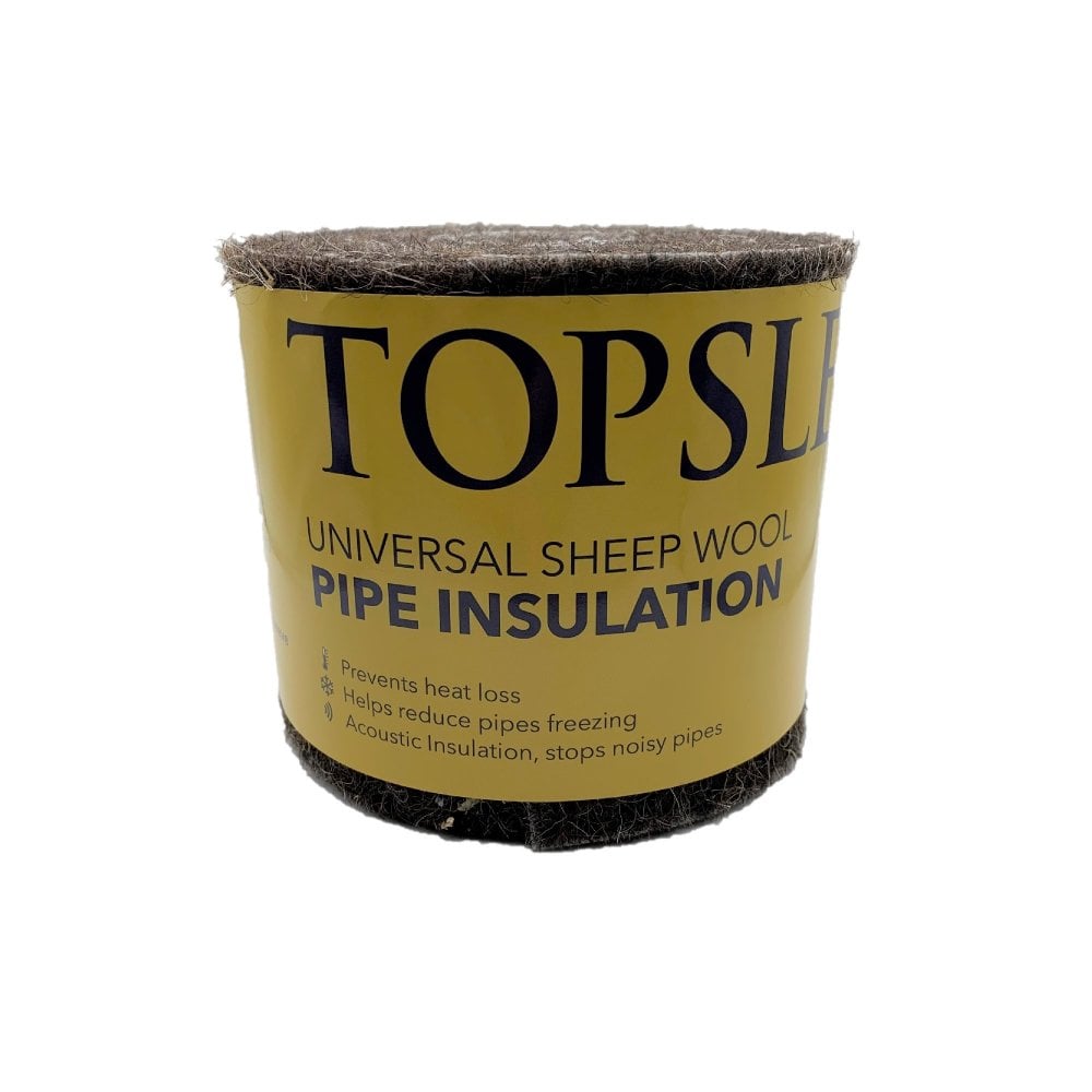 Topsleeve Pipe insulation universal wrap, 100mm x 7.2m roll