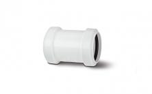 Polypipe Waste Push Fit 32mm Straight Coupling White WF30