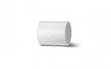 Polypipe Overflow Waste Solvent Weld ABS 32mm Straight Coupling White WF119